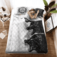 thumbnail image 3 of Viking Doona Cover - Fenrir - Viking Quilt Bed Set Rlt12, 3 of 5