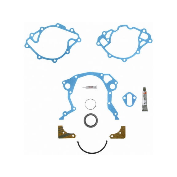 Timing Cover Gasket Set - Compatible with 1969 - 1974, 1977 - 1978 Ford F-250 1970 1971 1972 1973