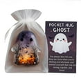 thumbnail image 5 of Pocket Hug Ghost Ornament with Encouragement Card, Halloween Gift - Gauze Bag Packed Emotional Support Decor, 5 of 6