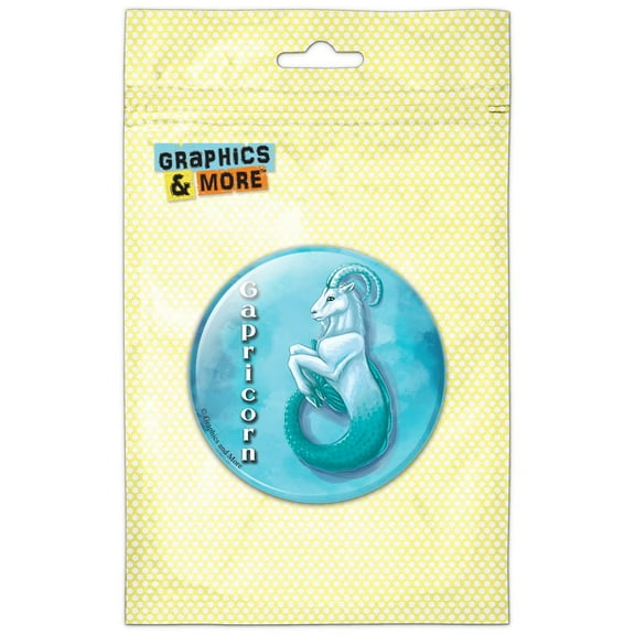 Capricorn Zodiac Refrigerator Button Magnet
