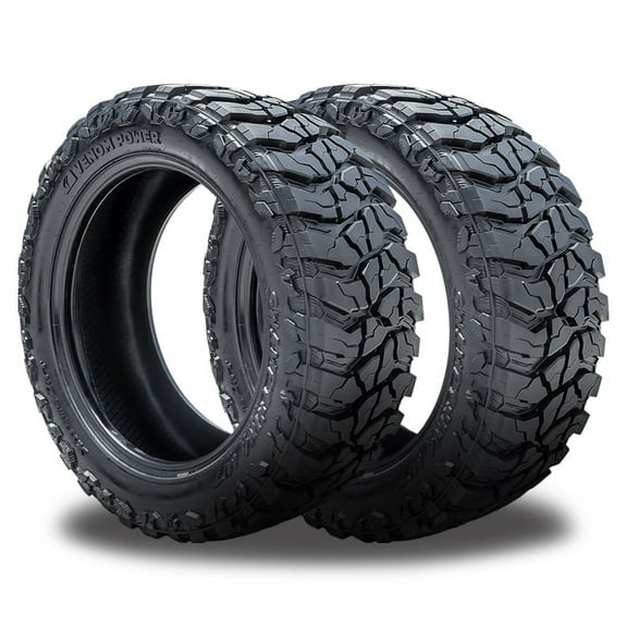 2 Venom Power Swamp Thing M/T 265/75R16 123/120Q Mud Tires [ Load E, 10 PLY ] CVPSWMT21 / 265/75/16 / 2657516