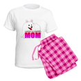 thumbnail image 5 of CafePress - American Eskimo Dog Women's Light Pajamas - Women's Short Sleeve Print T-Shirt and Pants Light Cotton Pajama Set, 5 of 7