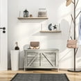 thumbnail image 2 of 30" Gray Wood Chest - Lift Top with 100° Opening Angle - Bedroom Decoration - Sufficient Inner Space, 2 of 3