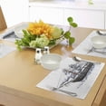 thumbnail image 4 of Ambesonne Ocean Place Mats Set of 4, Columbus Ship Sailing, Standard Size, Multicolor, 4 of 6