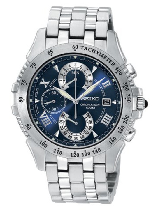 seiko men's le grand sport chronograph watch