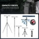 thumbnail image 4 of Trípode Monopie NEEWER Negro Viaje con Control Remoto y Cabezal 360° para Cámara DSLR de Aluminio, 4 of 9