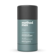 Method Men Aluminum Free Deodorant, Sea + Surf, 2.65 oz