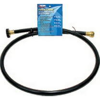 Valterra W01-0009 Ebonyline Black 1/2" x 5' Drinking Water Hose
