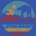 thumbnail image 2 of Mens Star Wars AT-AT Retro Circle Sweatshirt, 2 of 4