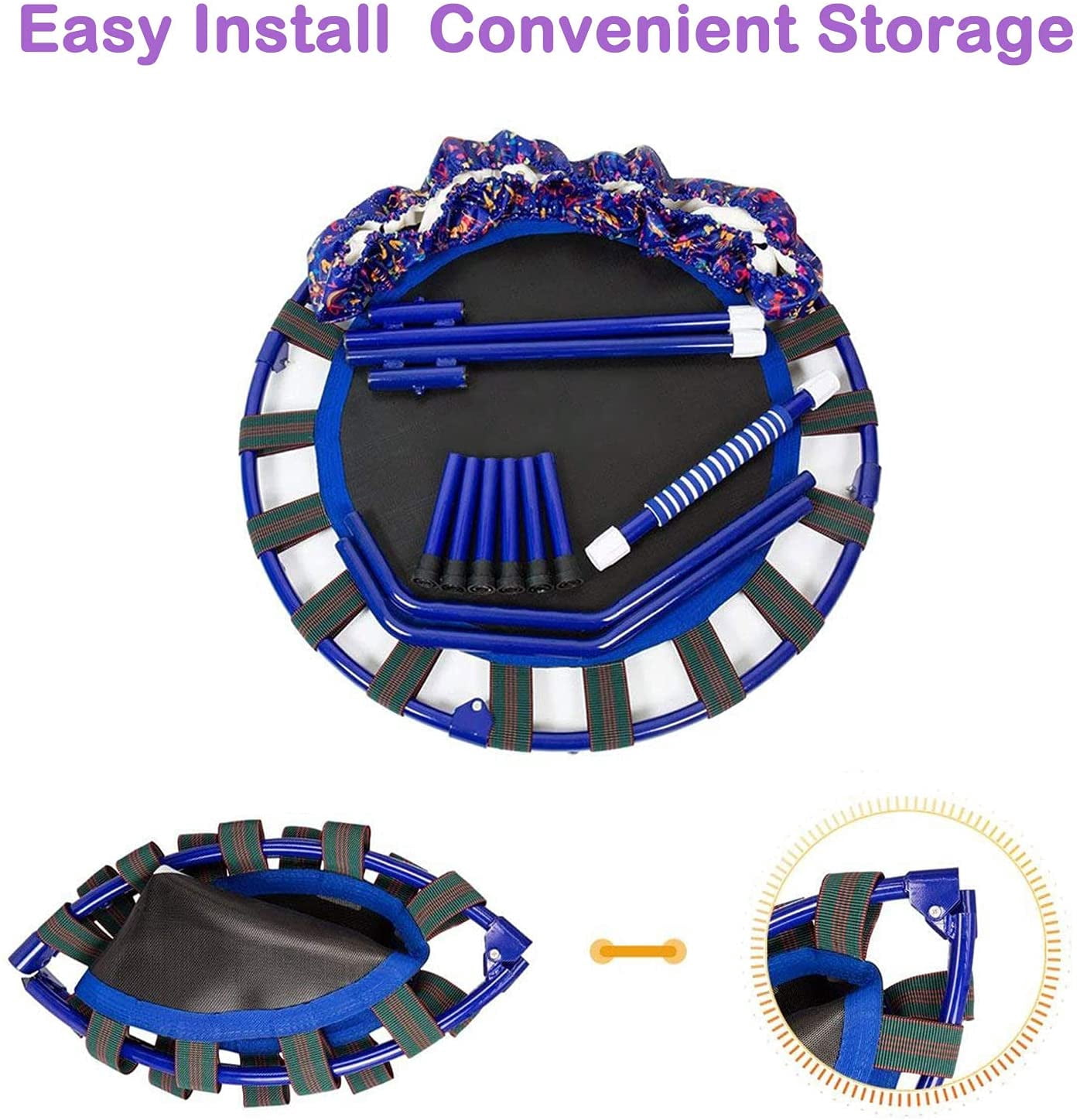 EALING BABY Kids Trampoline , 36-Inch - Purple