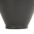 thumbnail image 5 of DecMode 15" Amphora Black Ceramic Vase with Speckled Texture and Ring Handles, 5 of 11