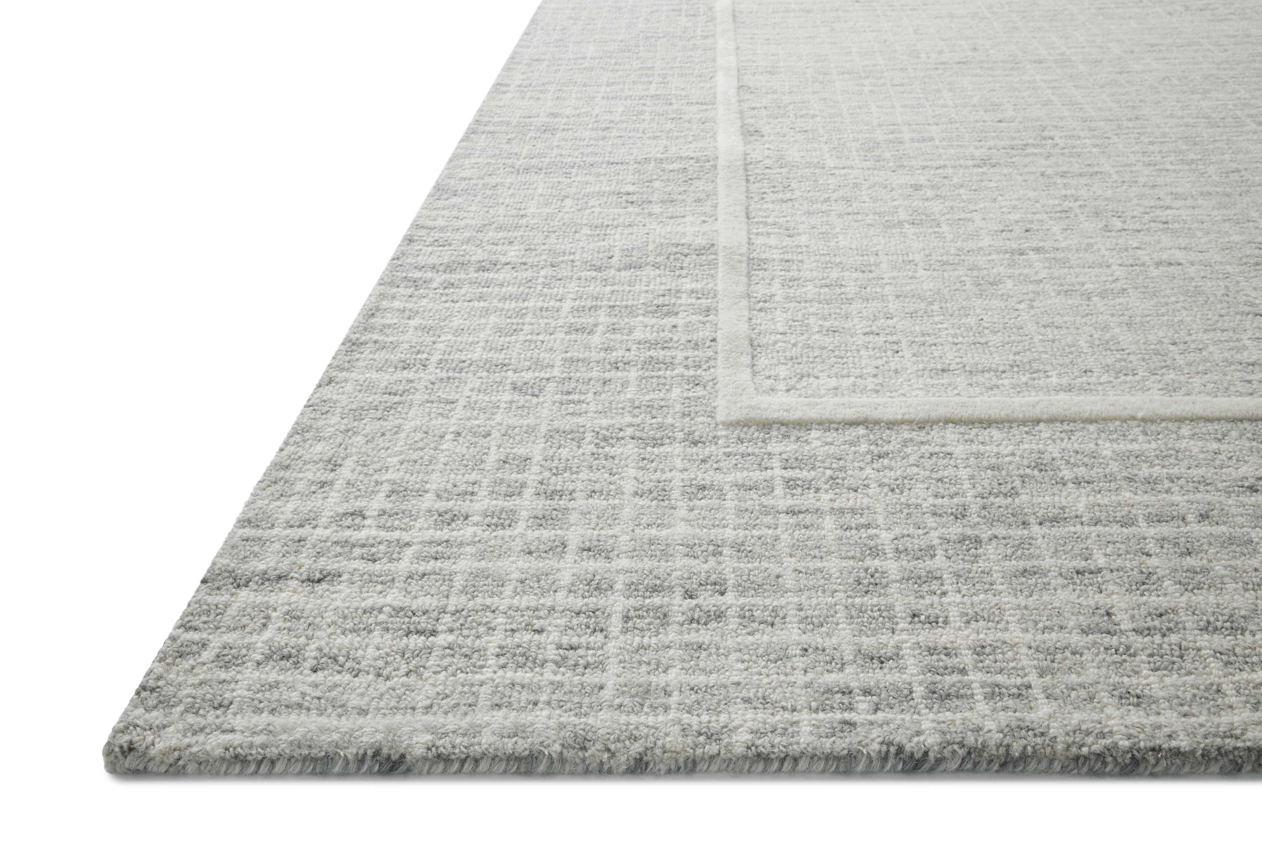 Chris Loves Julia x Loloi Briggs Mist / Ivory 2'-3" x 3'-9" Accent Rug