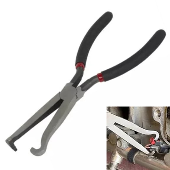 Fuel Injector Disconnect Pliers Automobile Line Cutting Pliers Carbon Steel Material Dual Durometer Grips Easy To Use