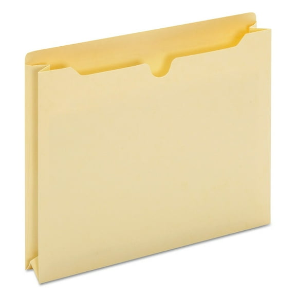 Universal UNV76300T Straight Tab Letter Size Economical File Jackets - Manila (50/Box)