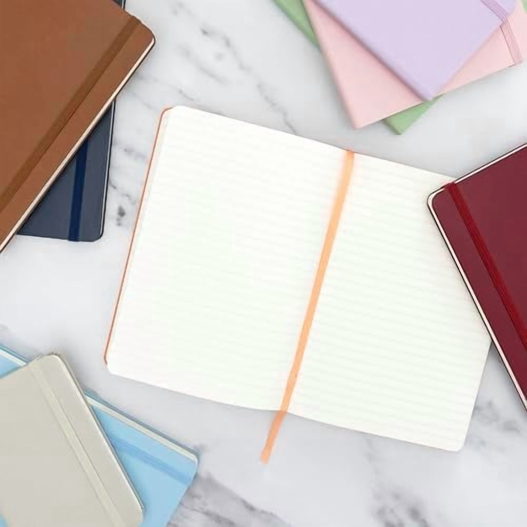 YNGLLC Lined Journal Notebook, Hardcover Journal for Women & Men, 160 Pages, (5.6 in x 8 in), College Ruled Journaling Notebook for Work, School Supplies & Note Taking, (Royal Blue)