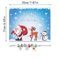 Fukaraa Fashion 2024 Christmas Advent Calendar DIY Bracelet Beads Charm