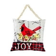 thumbnail image 1 of Christmas Led Mini Pillow Beaded Hanger, 1 of 3