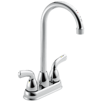 Delta Foundations Two-Handle Bar/Prep Faucet - B28910LF - Chrome