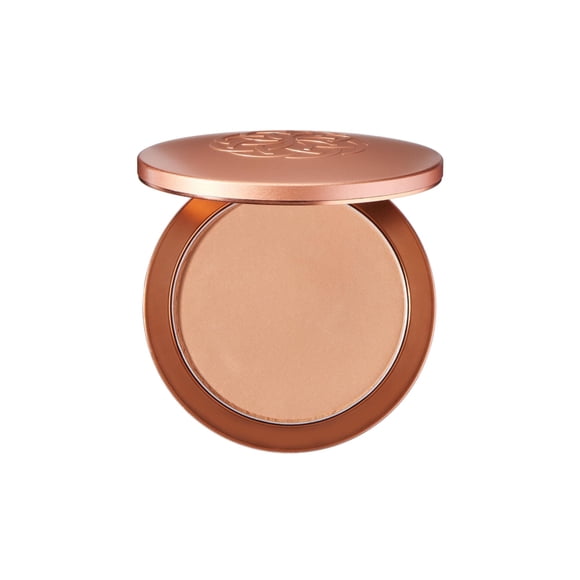 YENSA Super Serum Silk Powder Foundation Base ligera superalimentaria para perfeccionar y suavizar la piel Acabado semimate Vegano y libre de crueldad animal (Tan 1)
