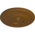 thumbnail image 3 of Ekena Millwork 20 5/8"OD x 1 3/8"P Raynor Ceiling Medallion (Fits Canopies up to 6"), Hand-Painted Smokey Topaz, 3 of 8