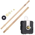thumbnail image 1 of ERDS-High Torque Long Shaft Clock Movement Mechanism with Long Straight Hands 250 mm/ 9.8 Inches (Gold), 1 of 4