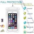thumbnail image 4 of Waterproof Phone Pouch Case, Universal Waterproof Cell Phone Bag/Holder for with Neck Lanyard, 4 of 6