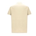 thumbnail image 4 of Aofany Men's Henley Shirt Solid Color Button Sport Shirt Round Neck Short Sleeve Tops with Pocket, 4 of 5
