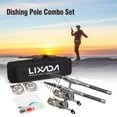 thumbnail image 3 of Fishing Pole Combo Set 2PCS Rod and Reel Telescopic Fishing, 3 of 8