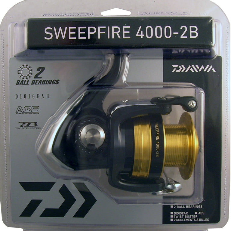 Daiwa Sweepfire 4000Sz 2BB Spinning Reel Clam Pack 