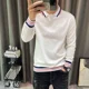 thumbnail image 2 of Camisetas polo de otoño coreanas para hombre, sudaderas nuevas de manga larga para hombre, venta de Japón, talla S, ropa de calle completa, camiseta estética normal, jersey, 2 of 5