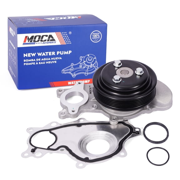 MOCA AUTOPARTS 125-3285 Water Pump Fit for 2011-2014 Ford F-150 V6 3.7L & 2011-2017 Ford Mustang V6 3.7L & 2015-2019 Ford Transit-250 Transit-350 V6 3.7L