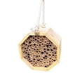 thumbnail image 4 of Bfogop Wooden House for The Garden Decoration, Bee Habitats Beehive Shelter Nests Boxes Butterflys Feeder Hotel Unique Gardening Gifts for Bee Butterflys Ladybirds Beneficial, 4 of 9