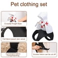 thumbnail image 5 of Halloween Crusader Knight Dog Costume, Medieval Rider Dog Halloween Costumes with Axe-Shaped Detail, Funny Pet Halloween Costumes, Knight Dog Costume for Party Photoshoot (White), 5 of 8
