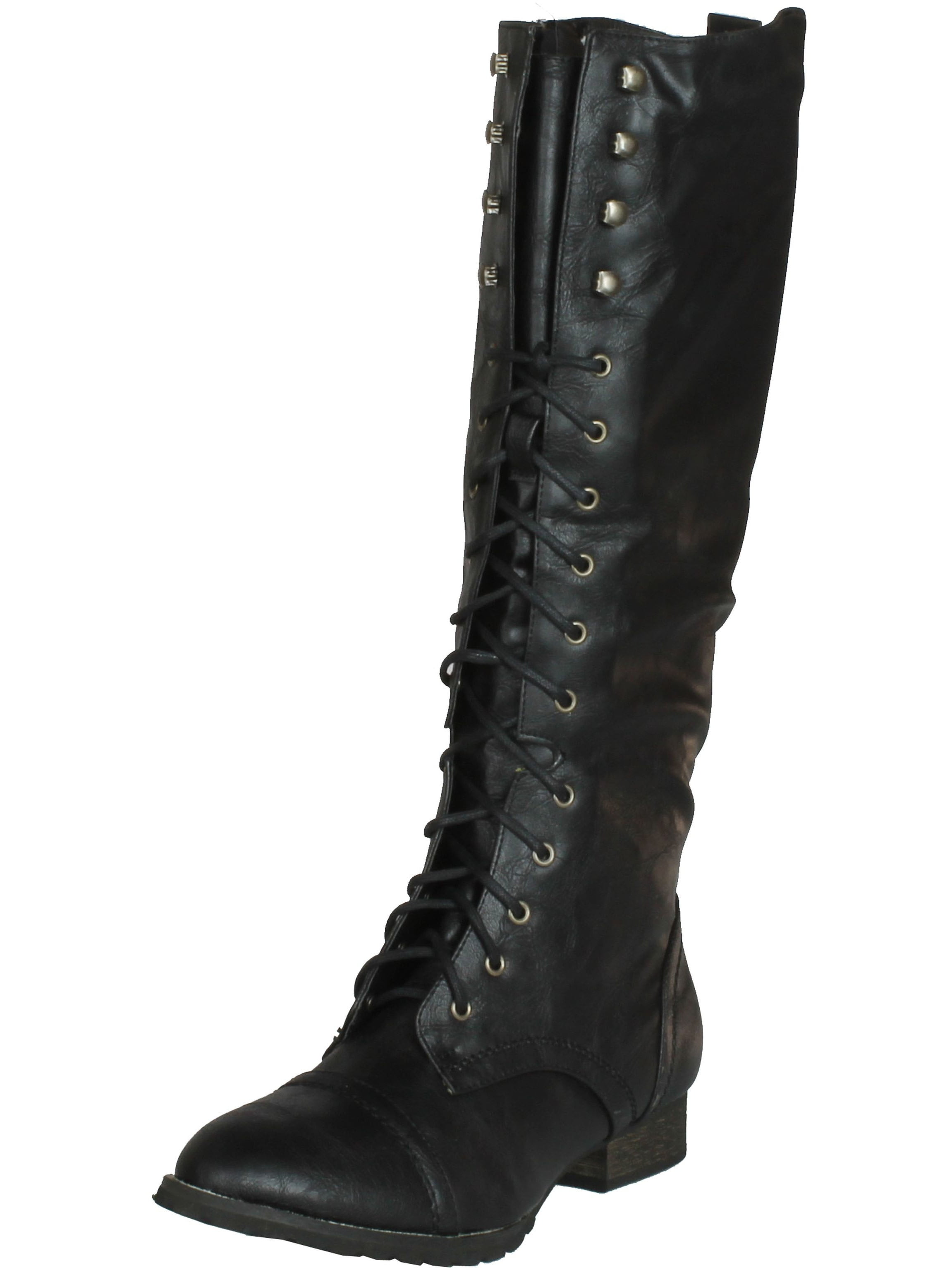 breckelles lace up boots