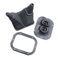thumbnail image 1 of Gear Shift Lever Knob Inner Outer Dust Cover Frame Fit For Pajero Montero Shogun Mk2 V31 V32 V33, 1 of 5