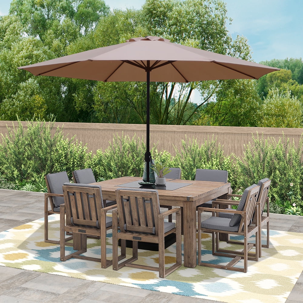 ABBLE 11 FT PATIO UMBRELLA TAN