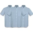 thumbnail image 1 of Camisas De Vestir Tipo Oxford - Manga Corta - Paquete De 3, 1 of 3