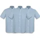 thumbnail image 1 of Camisas De Vestir Tipo Oxford - Manga Corta - Paquete De 3, 1 of 3