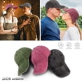 thumbnail image 6 of Miaocao 3 Pack Washed Plain Vintage Baseball Cap Cotton Adjustable Twill Bulk Low Profile Classic Dad Hat for Men/Women, 6 of 6