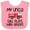 Pink and White, variant on Inktastic Uncle Firefighter for Nephew Boys or Girls Baby Bib