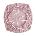 thumbnail image 4 of Funda para silla de oficina, lavable, suave, extraíble y fácil de instalar, para bar. Rosa, 4 of 9
