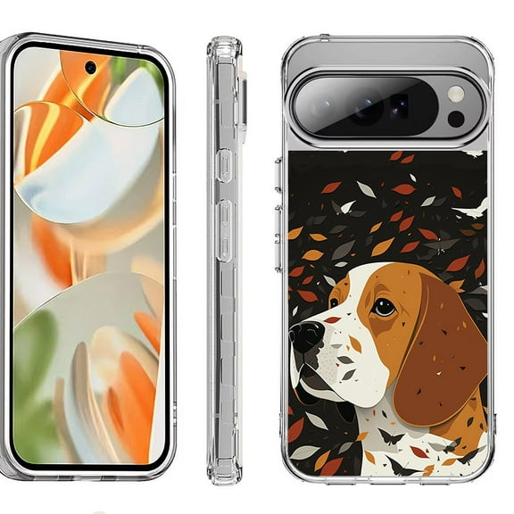 For Google Pixel 10 Pro XL Shockproof Protective Phone Case, by OneToughShield - Beagle