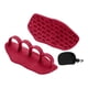 thumbnail image 3 of Empuñaduras de peso, entrenador de fuerza de agarre de dedos, protección de mano flexible y portátil para con bolsa, 3 of 9