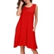 thumbnail image 5 of Vestido informal sin mangas de verano para mujer, vestidos sueltos para cubrir la playa, vestido sin mangas Ormromra WMZL-935-15, 5 of 7