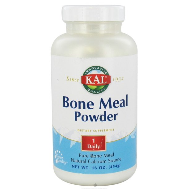 KAL Bone Meal Powder Sterilized & Edible Supplement Rich in Calcium