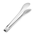 thumbnail image 4 of Begzeat Stainless Steel Kitchen Tongs,Salad Tongs BBQ Tongs Heavy Duty Serving Food Tongs for Frying,Cooking,Clipping Toast Bread,Grilling,Buffet Serving,Pastry,Sandwich,Ice,Barbecue,7 inches, 4 of 9