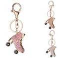 thumbnail image 2 of Roller Skates Shoe Crystal Keychain Handbag Pendant Keys Holder Rhinestone Keyring, 2 of 8