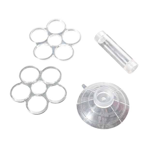 Arreglo de alambre con rejilla Floral, ramo giratorio, tapa de inserción Floral, soporte para arreglos florales para accesorios de fotografía, 20mm 6 agujeros