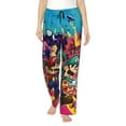 thumbnail image 2 of Lsque Mario Print Women's Pajama Pants, Lounge Pant - Comfortable Home Wear,Elastic Waistband, Stylish Design-X-Large, 2 of 9