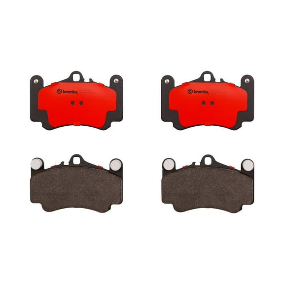 Brembo P65011N NAO BRAKE PADS Fits select: 2006 PORSCHE 911 CARRERA S CABRIOLET, 2007 PORSCHE 911 NEW GENERATION CARRERA S